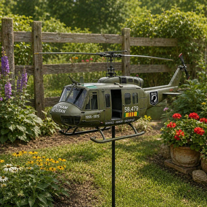 🏆Last Day Promo: 49% OFF 🎖️-Vietnam Veteran UH-1 Helicopter Wind Spinner