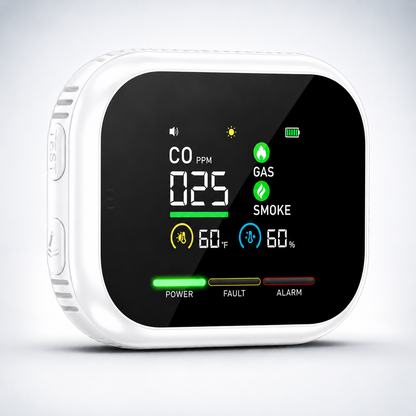 6-in-1 Combustible Gas Detector